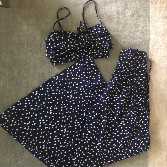 FREE PEOPLE One Bette Set | Navy - Picture 4 of 8